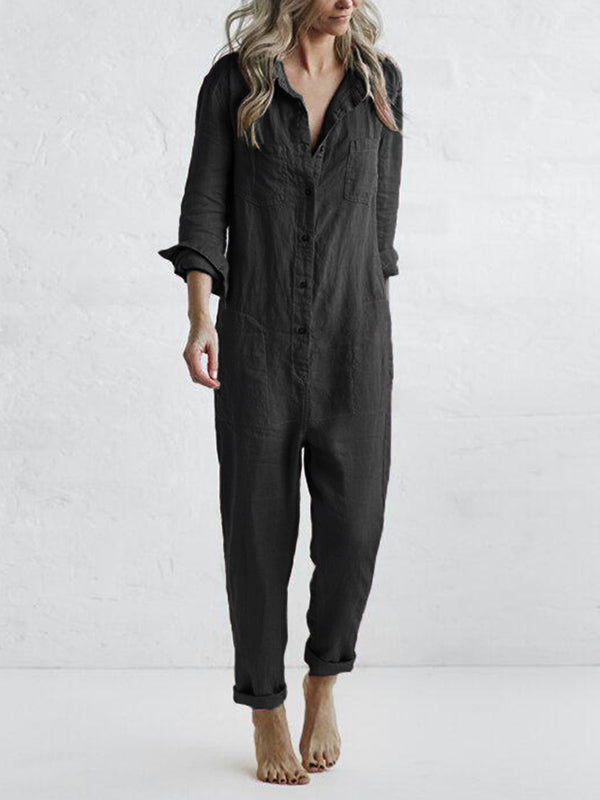 Sydney™ | Jumpsuit med lange ermer