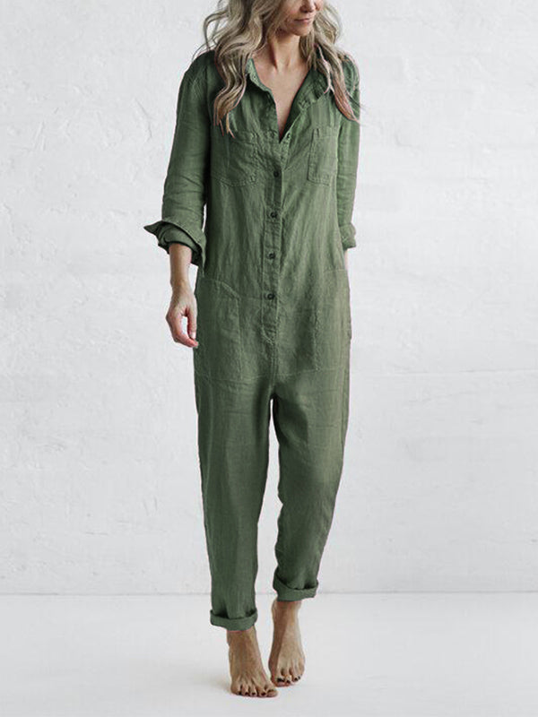 Sydney™ | Jumpsuit med lange ermer