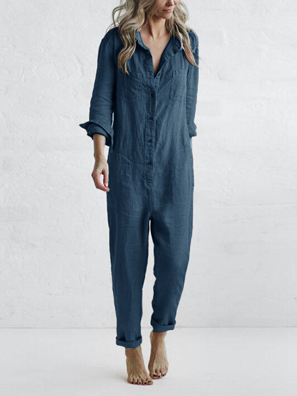 Sydney™ | Jumpsuit med lange ermer